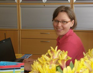 Alexandra Özpaker, Lehrbuchkoordinatorin GLC Foto: Christina Bergmann