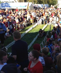 Dackelrennstrecke auf dem Oktoberfest in Lovettsville Foto: David Jung