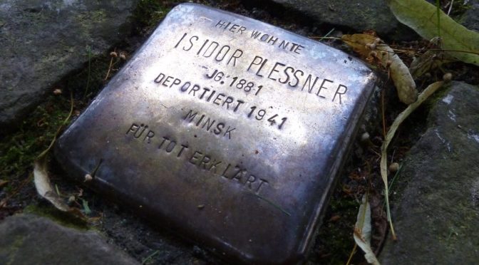 Stolpersteine erinnern an die Opfer der NS-Zeit